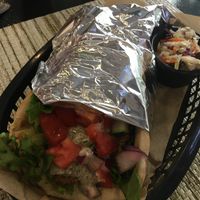 Vegan gyro at The Green Table in Palm Harbor