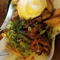 Fries Rendang at Oproer Brouwerij Biercafé in Utrecht