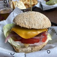 Burger   at Oproer Brouwerij Biercafé in Utrecht
