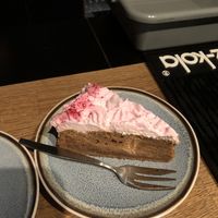 carrot cake lime frosting  at Oproer Brouwerij Biercafé in Utrecht