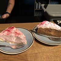 cakes  at Oproer Brouwerij Biercafé in Utrecht