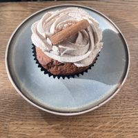 Speculoos cupcake (very nice)  at Oproer Brouwerij Biercafé in Utrecht
