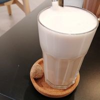 Vegan Chai Latte at LUSH Cafe in Munich