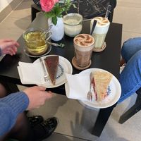 Great variety of food and drinks   at LUSH Cafe in Munich