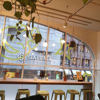 Inside at LUSH Cafe in Munich