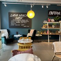 Seats  at LUSH Cafe in Munich