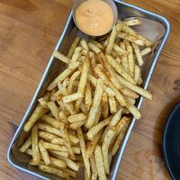Fries (staff can give you vegan sauce)  at Bao Wow in Hanoi