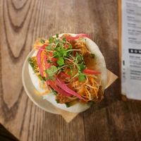 Tempeh bao at Bao Wow in Hanoi