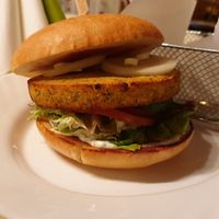 Burger  "vom Föd"     100% vegan🥰 at Gasthaus-Pension Sonnenhof in Ulrichsberg
