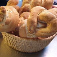 Hausgemachten Brot at Gasthaus-Pension Sonnenhof in Ulrichsberg