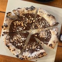 Chocolate pizza  at Arte Bianca - Cucina Italiana in Sagres