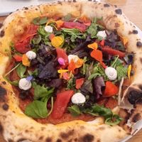 "vegan" pizza at Arte Bianca - Cucina Italiana in Sagres