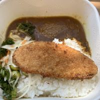 Vegan Chi’king Katsu Curry with Rice  at Wasabi in Kingston Upon Thames