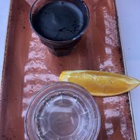 Aktivkohle Aloevera Shot mit Kokosnusswasser at Seepromenade - Maybe closed in Meersburg