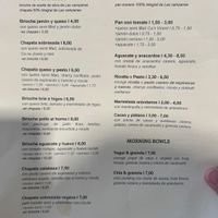 Menu 1/2  at SA PETITA DES CLAUSTRE in Menorca