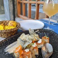 vegan cheese at Oé Bistró in Leioa