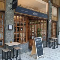 view from outside at Oé Bistró in Leioa