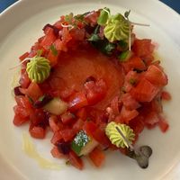 Tartar de tomate  at Oé Bistró in Leioa