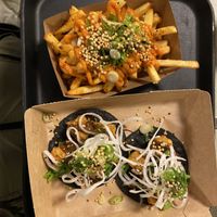 Tacos and Fries combo   at Nu in Stockholm