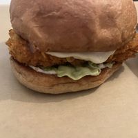 Chick n crispy  at Rhino Vegan Beat in Mykonos