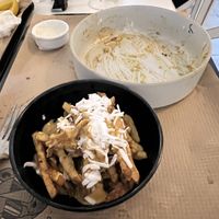 I ate it so fast by the time the photo got captured the food was gone   at Rhino Vegan Beat in Mykonos