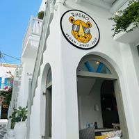   at Rhino Vegan Beat in Mykonos