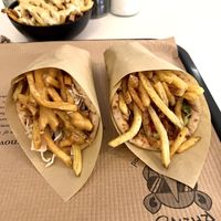 black rhino and javan guac  at Rhino Vegan Beat in Mykonos