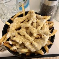 truffle trouble  at Rhino Vegan Beat in Mykonos