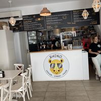 Counter  at Rhino Vegan Beat in Mykonos