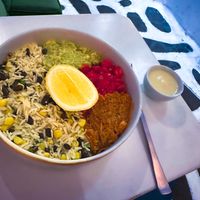 Crash bowl  at Rhino Vegan Beat in Mykonos