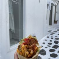   at Rhino Vegan Beat in Mykonos