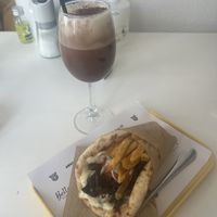   at Rhino Vegan Beat in Mykonos