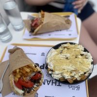 Meal  at Rhino Vegan Beat in Mykonos