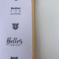 Better for the animals   at Rhino Vegan Beat in Mykonos