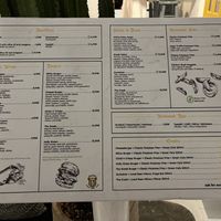 Menu   at Rhino Vegan Beat in Mykonos