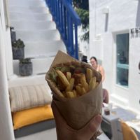 Gyros   at Rhino Vegan Beat in Mykonos