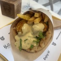 Chikn fitty   at Rhino Vegan Beat in Mykonos