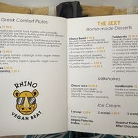   at Rhino Vegan Beat in Mykonos
