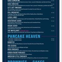 Brunch menu at Lab 82 Coffee in Cork