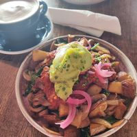 Vegan lucha at Lab 82 Coffee in Cork