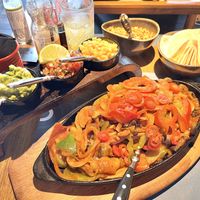 Vegan fajita, very generous portion  at Panchito in Pireas