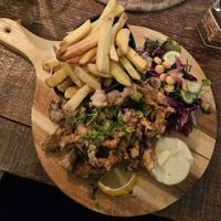 My fish&chips plate at FoodVia in Arnhem