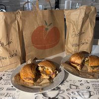 Looks like a lot of bread, but it’s perfect   at Tripperia Vegana TAN8 - Flying Kiosk in Florence