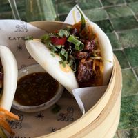 Got the bao buns which were nothing short of amazing 😍  at Kayuca in Zandvoort