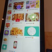 Self ordering kiosk at Vegan Sushi House in Paris