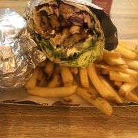 Mango Bhaji (add chips and a drink for a meal deal)   at Earthling in Bournemouth