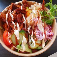 Kebab bowl at Earthling in Bournemouth
