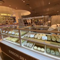 I was so nice to find this place… in these mall food courts vegan options are often slim!   at Joseon Snack 조선스낵 -Shinsegae branch in Busan