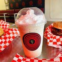 Horchata shake✨  at Veggietize me in Panorama City