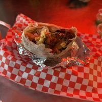 Breakfast burrito  at Veggietize me in Panorama City